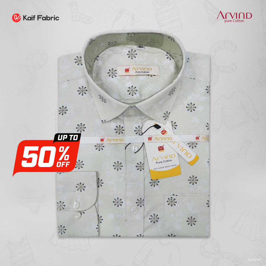 Mens Fashionable Exclusive Long Sleeve Formal and Casual Shirt - off-white