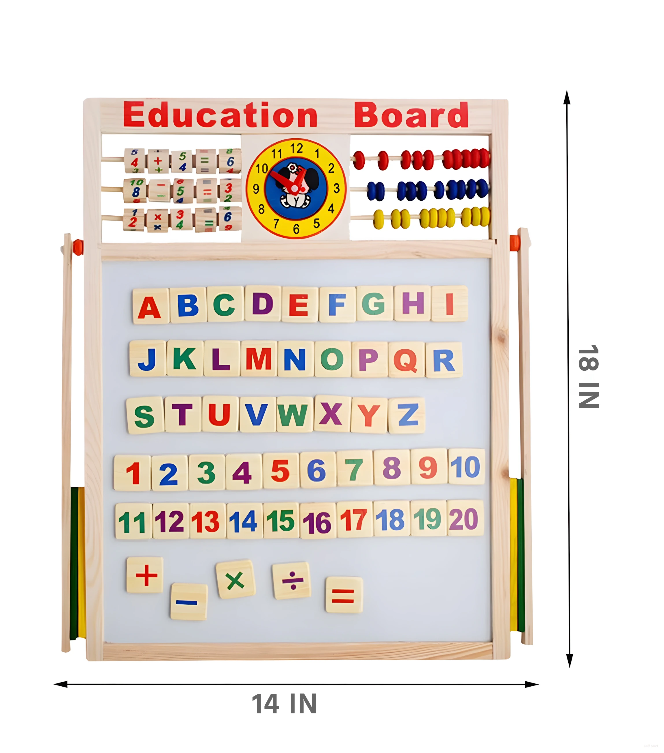 Multipurpose Magnetic Pictures Writes Plank Education Board Small 3+