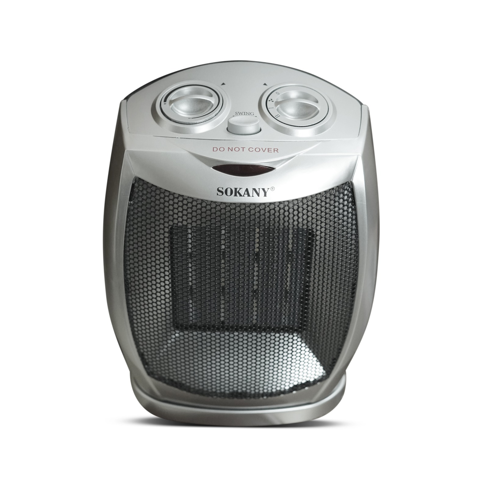 SOKANY Electric Room Heater SK-1653 - 2000W with Thermostat & Cold Wind