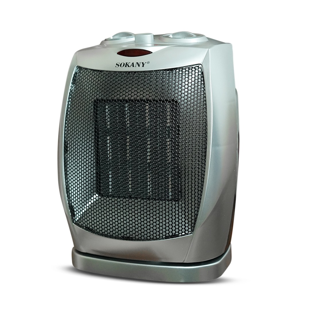 SOKANY Electric Room Heater SK-1653 - 2000W with Thermostat & Cold Wind