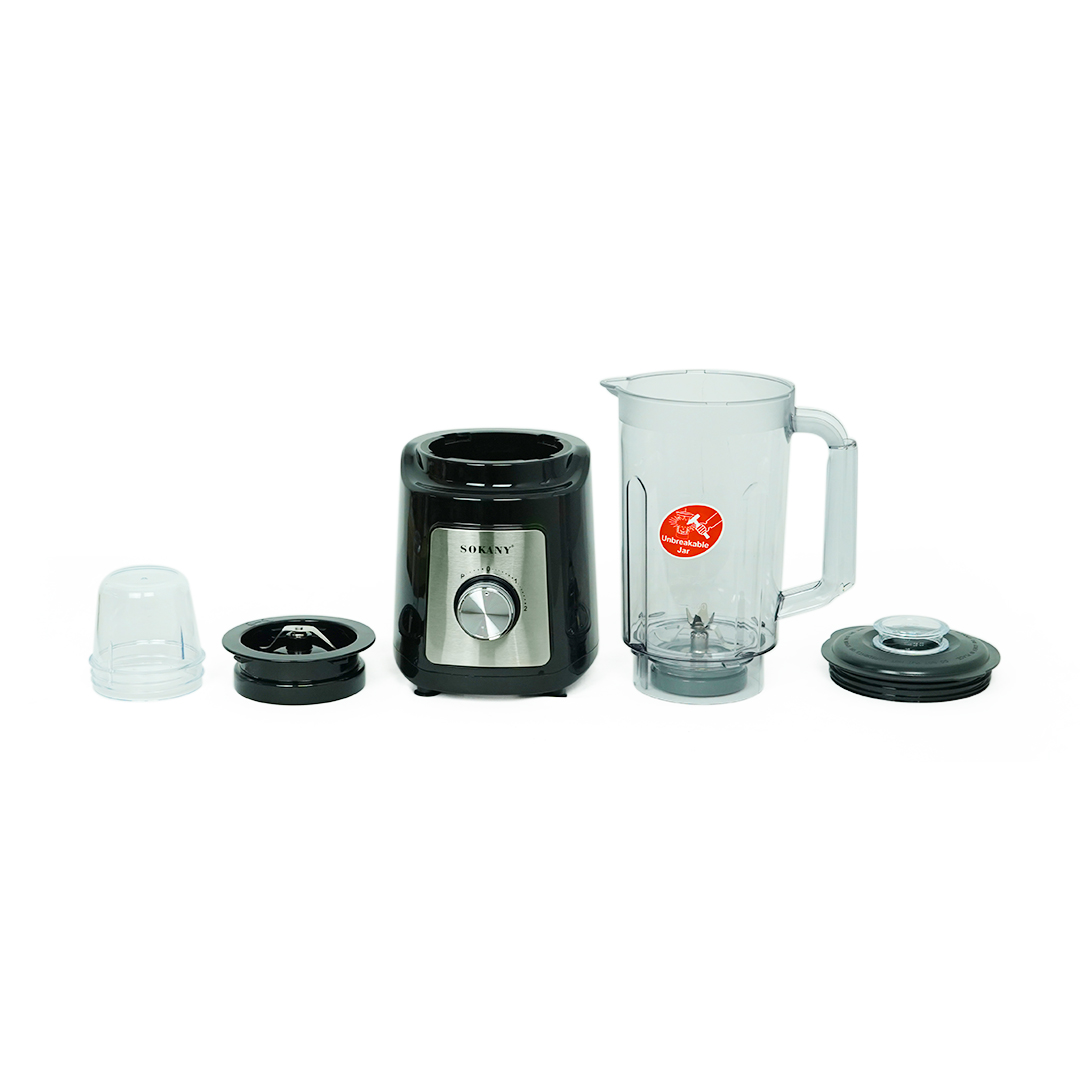 Sokany Professional 2-in-1 Mixer Blender 2L | Juice Maker, Ice Crusher & Coffee Cup