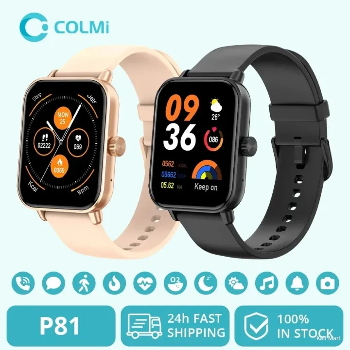 COLMI P81 Smartwatch 1.9"" Voice Calling Smart Watch