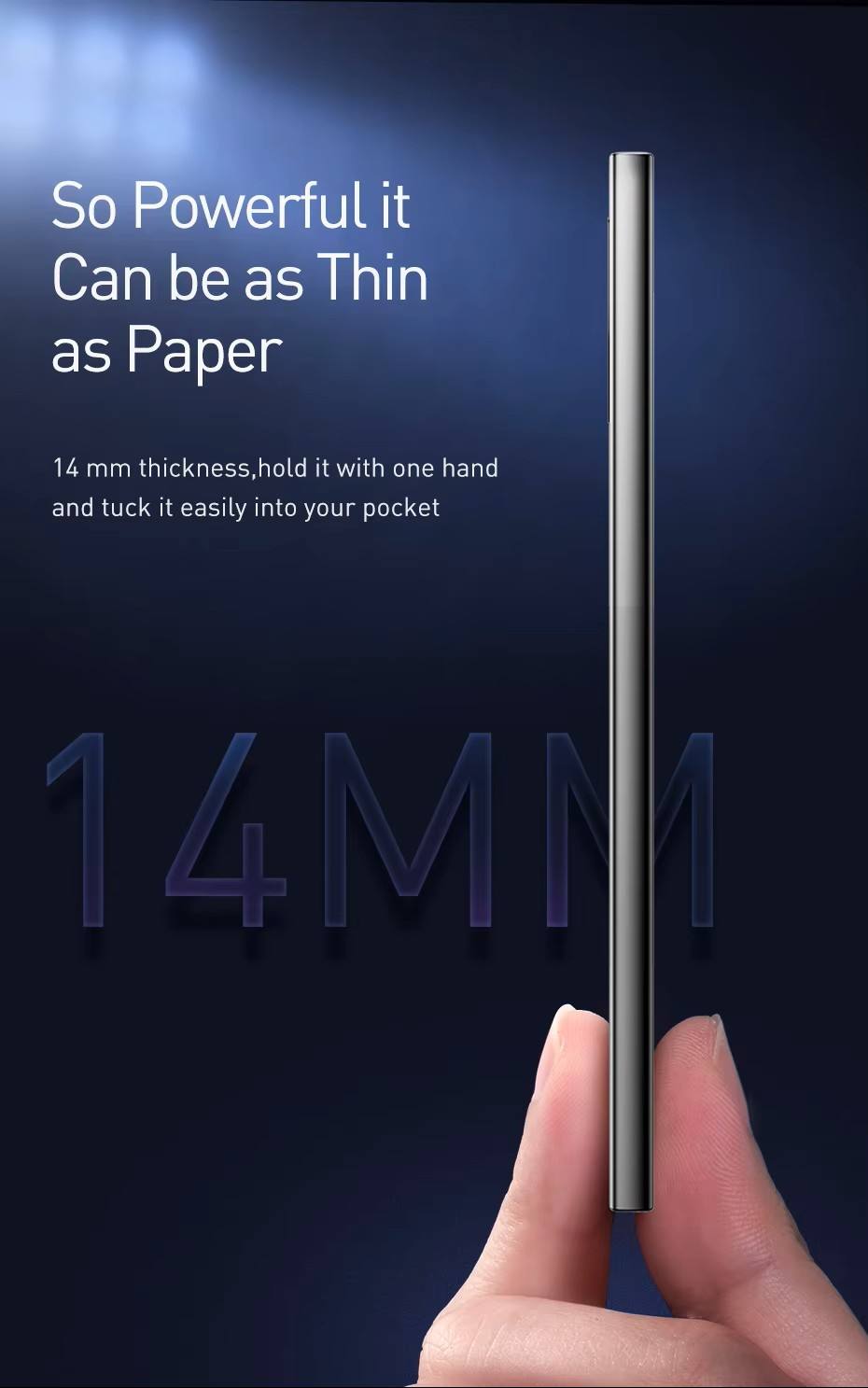 Baseus Adaman 10,000mAh Power Bank | 22.5W Metal Fast Charge