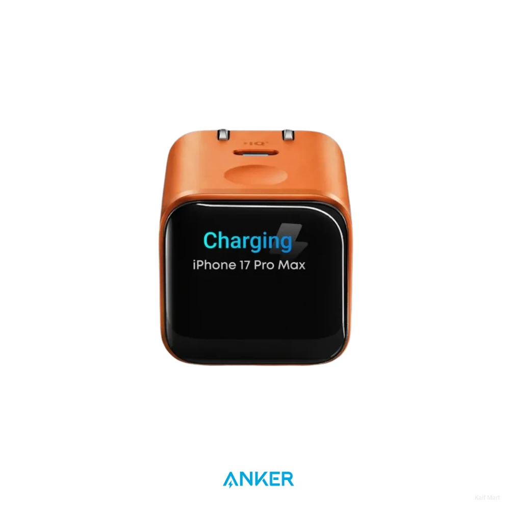 Anker Nano 45W GaN Charger (A121D) | Fast Charger with Smart Display