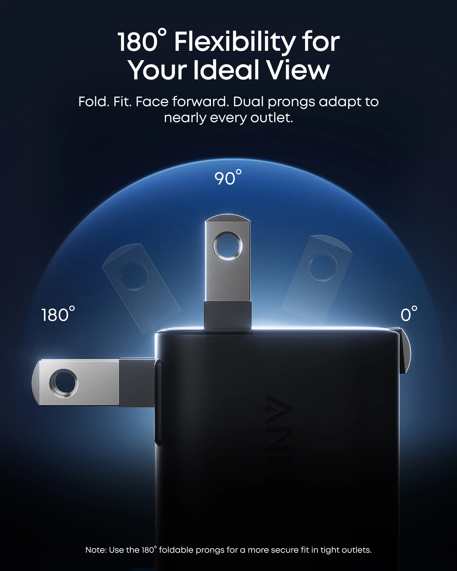 Anker Nano 45W GaN Charger (A121D) | Fast Charger with Smart Display