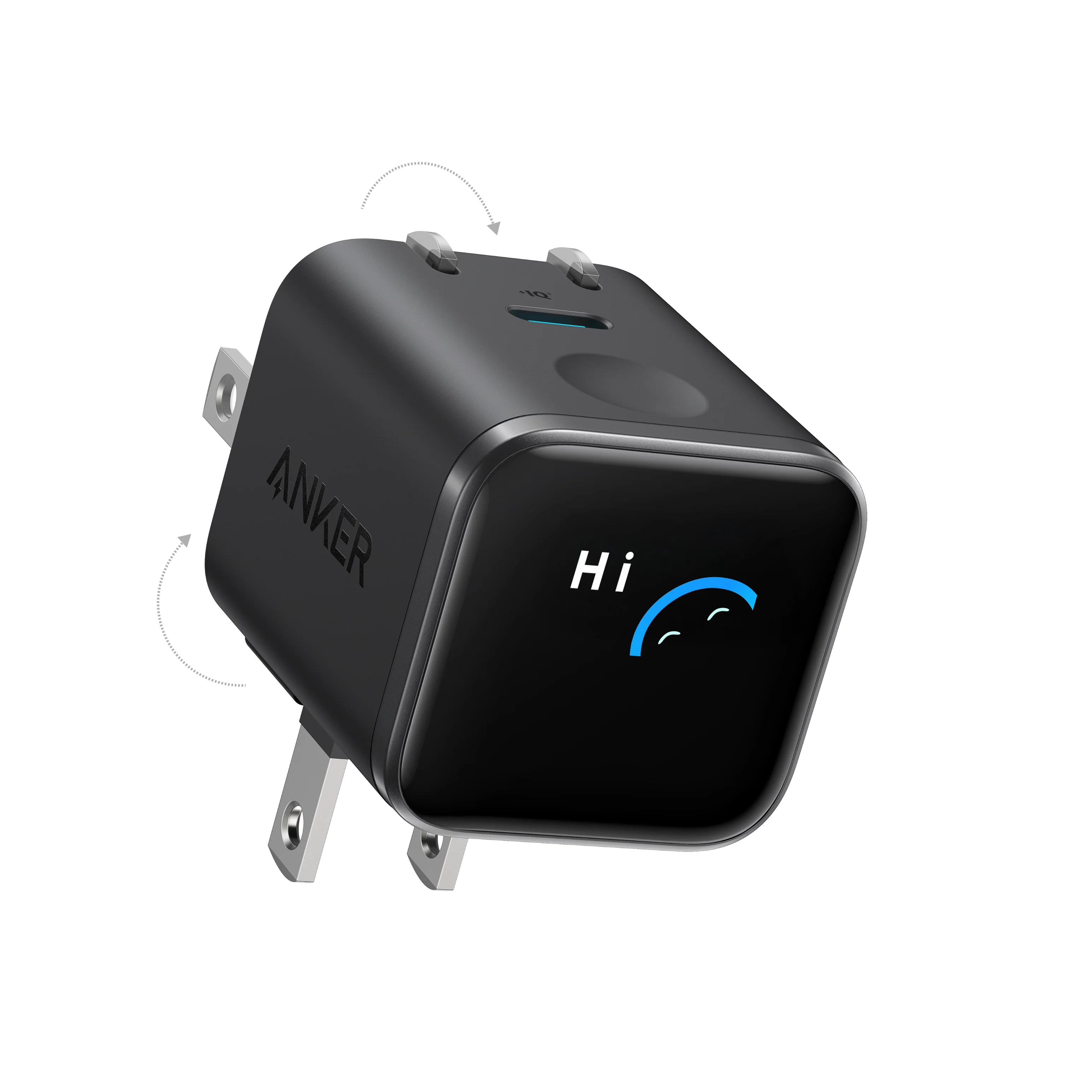 Anker Nano 45W GaN Charger (A121D) | Fast Charger with Smart Display