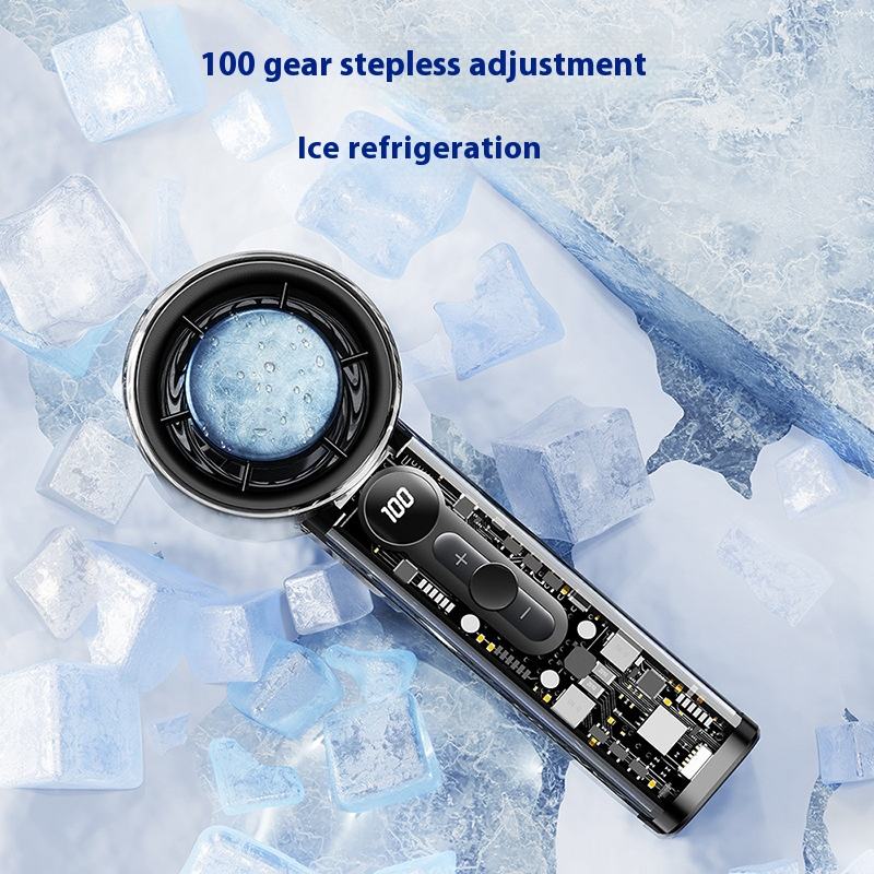 X05 Handheld High-Speed Cooling Fan 3000mAh Rechargeable Battery