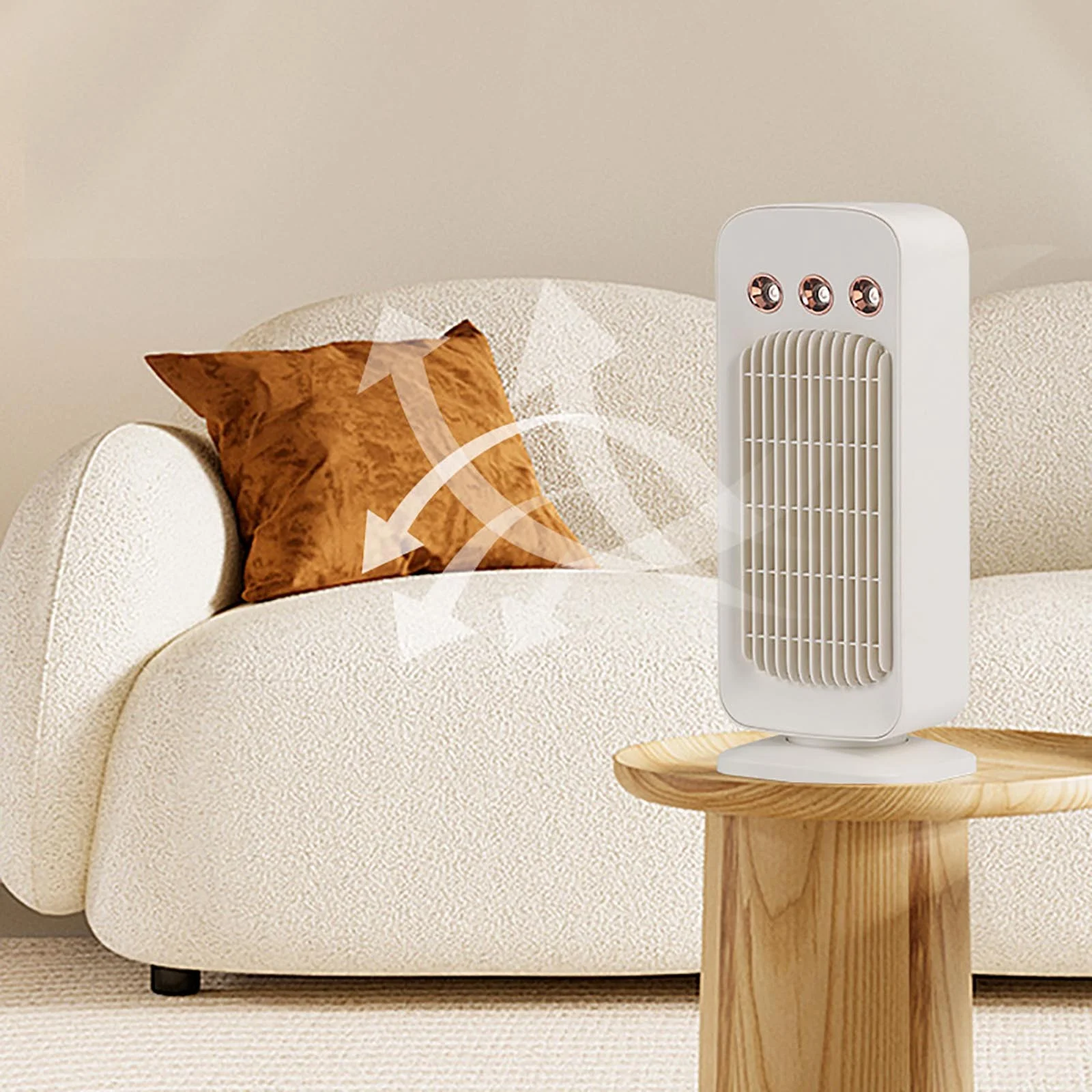 Shaking Head Spray Circulating Fan (Model: FC-6636)