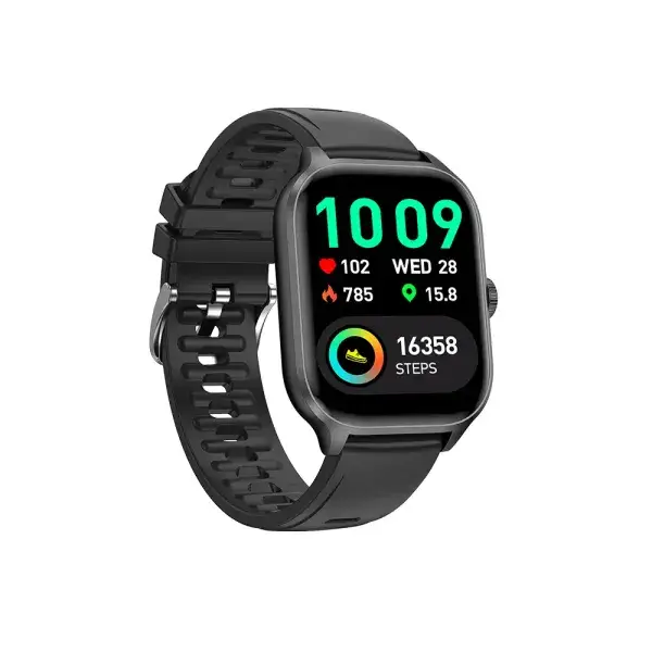 Blisbond Pulse Outdoor Sports Bluetooth Calling Smartwatch - Black