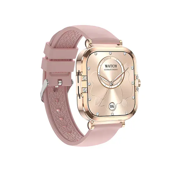 Blisbond Pearl AMOLED Display Bluetooth Calling Smart Watch for Women