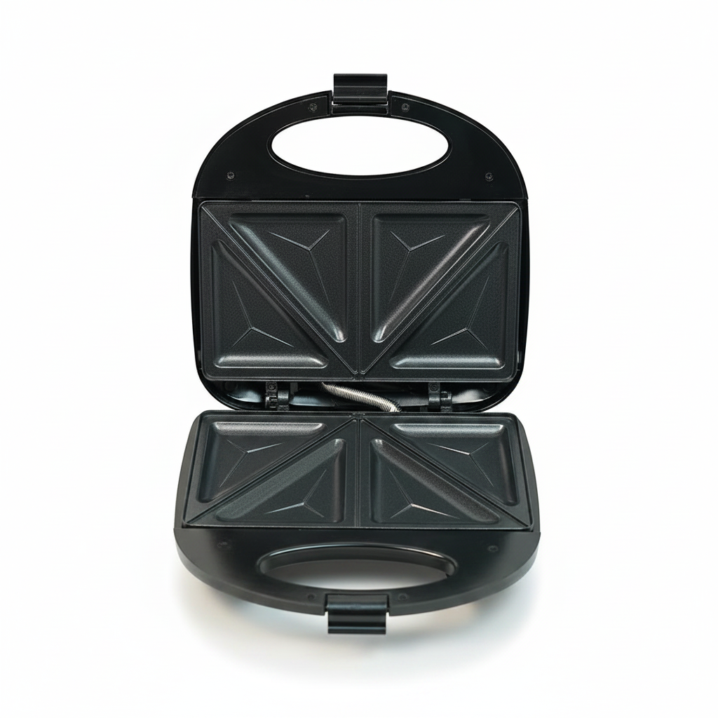 Sokany Sandwich Maker SK-08112 – 800W Non-Stick Grill Toaster with LED Indicator