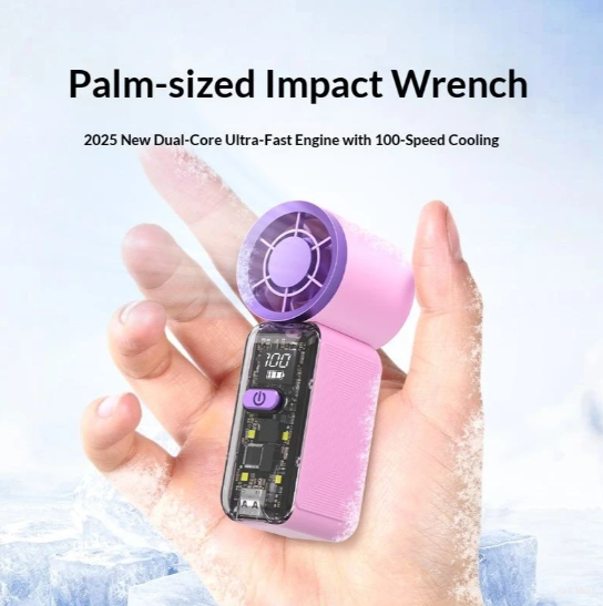 NEEXXT K688 Mini Fan 100-Speed Rechargeable Handheld Fan (Multi-Color)