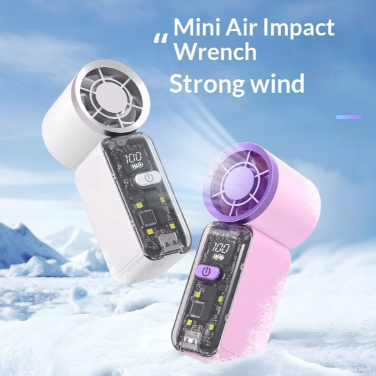 NEEXXT K688 Mini Fan 100-Speed Rechargeable Handheld Fan (Multi-Color)