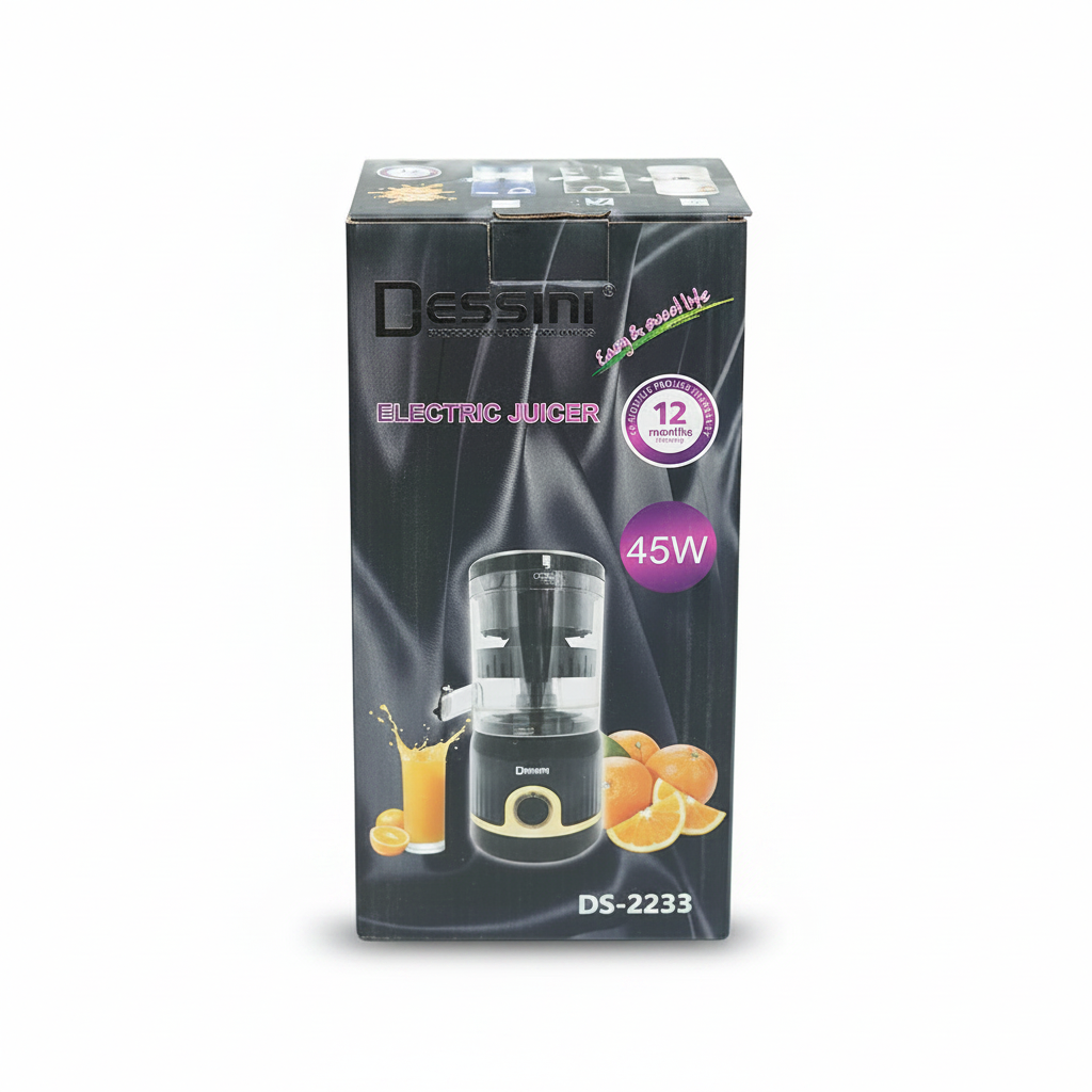 Dessini DS-2233 Rechargeable Juicer 45W Portable Citrus Juicer Machine