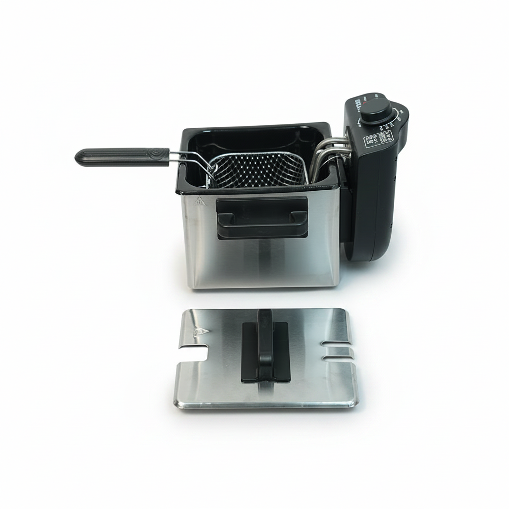 Sokany WJ-804 Electric Deep Fryer – 1.5L Compact Stainless Steel Mincer