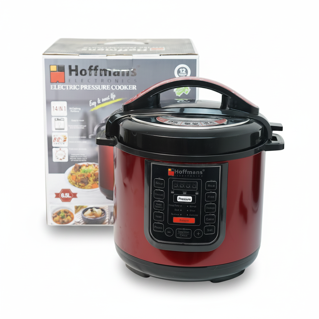Hoffmans HM-716 Electric Pressure Cooker – 6.5L Multifunctional 14-in-1 Smart Cooker