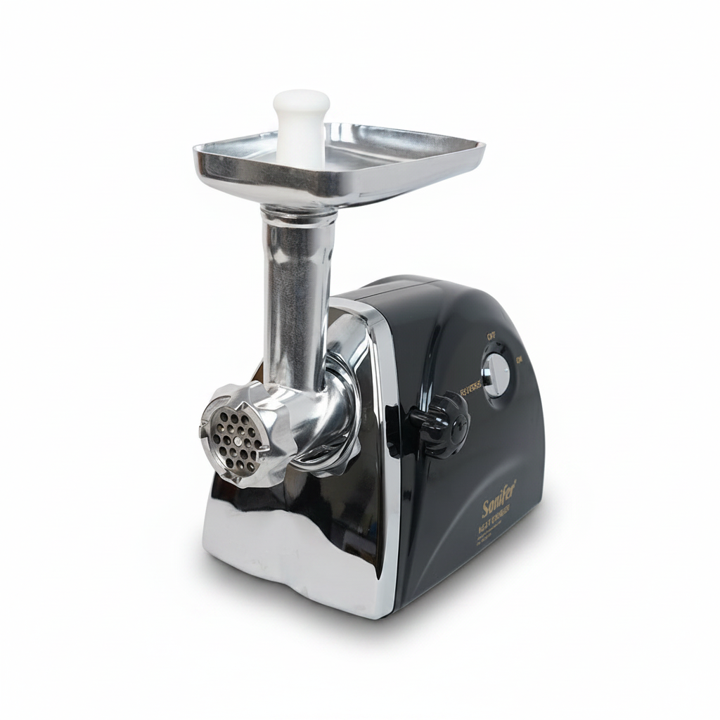 Sonifer SF-5018 Electric Meat Grinder – 1500W Heavy Duty Mincer & Sausage Staker