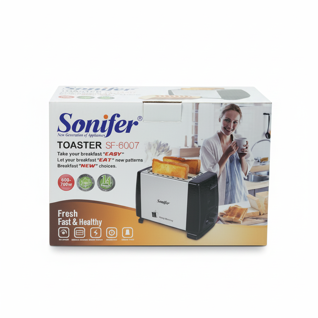 Sonifer 2-Slice Smart Toaster SF-6007