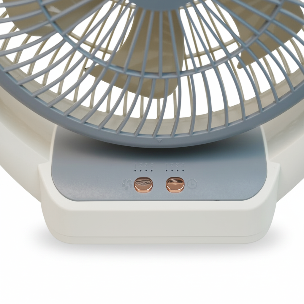 JYSUPER JY-2526 Professional USB Rechargeable Table Fan 8000mh battery