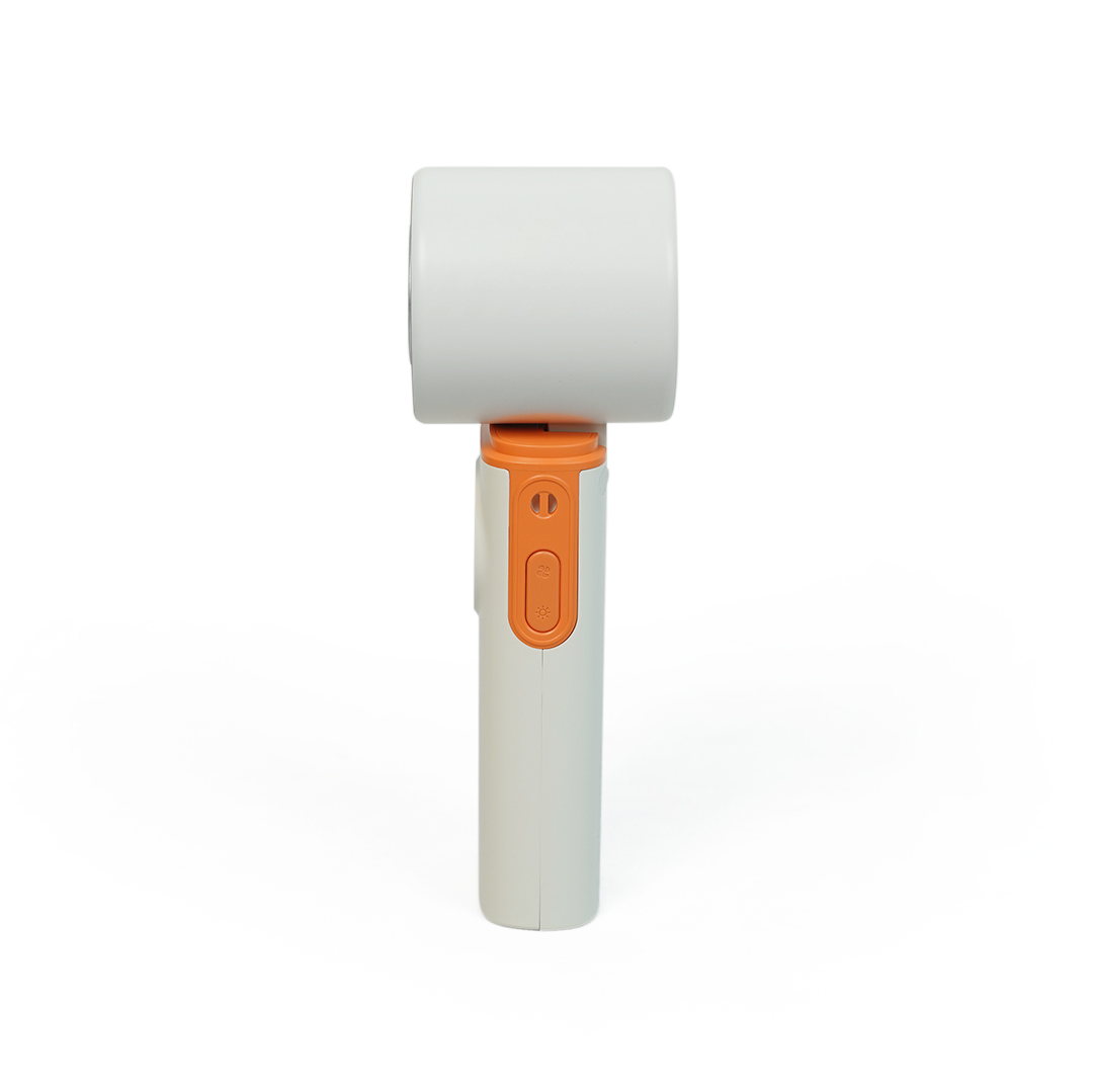 Portable Handheld Fan Ice Cooling 3600mAh Long Lasting Battery Turbo USB Plastic Foldable Mini Car