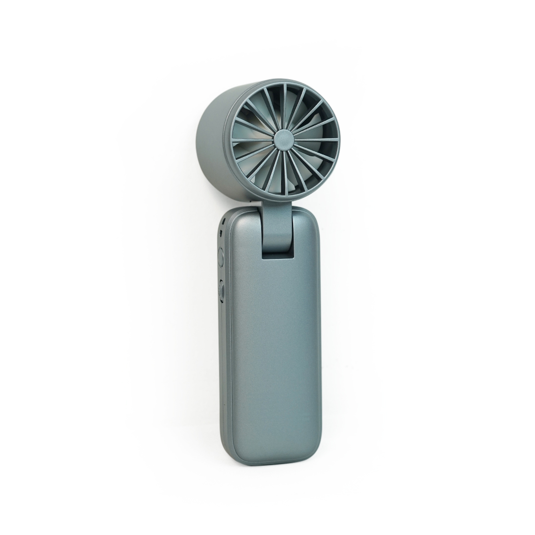 Handheld USB Ice Compress Cooling Fan Brushless Motor 3600mAh battery High-Speed Silent Operation Portable Outdoor Use Digital Display XR-020