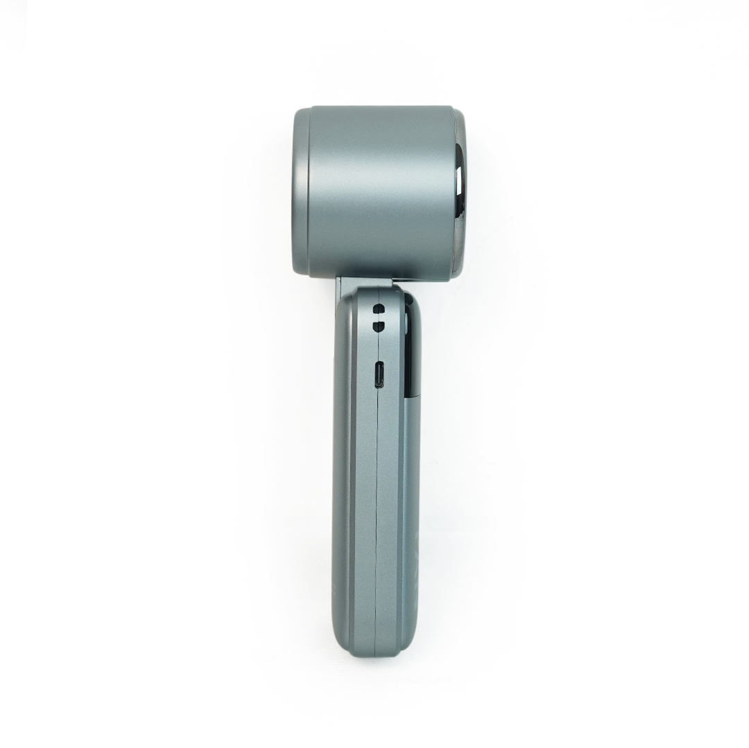 Handheld USB Ice Compress Cooling Fan Brushless Motor 3600mAh battery High-Speed Silent Operation Portable Outdoor Use Digital Display XR-020
