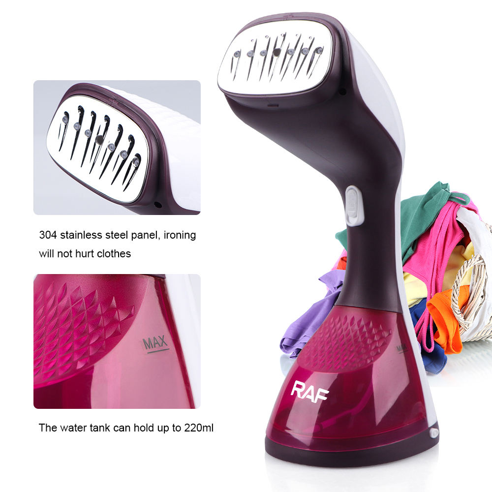 Steamer Iron Machine RAF R.1282G 2-in-1 Handheld Clothes  (1400W)
