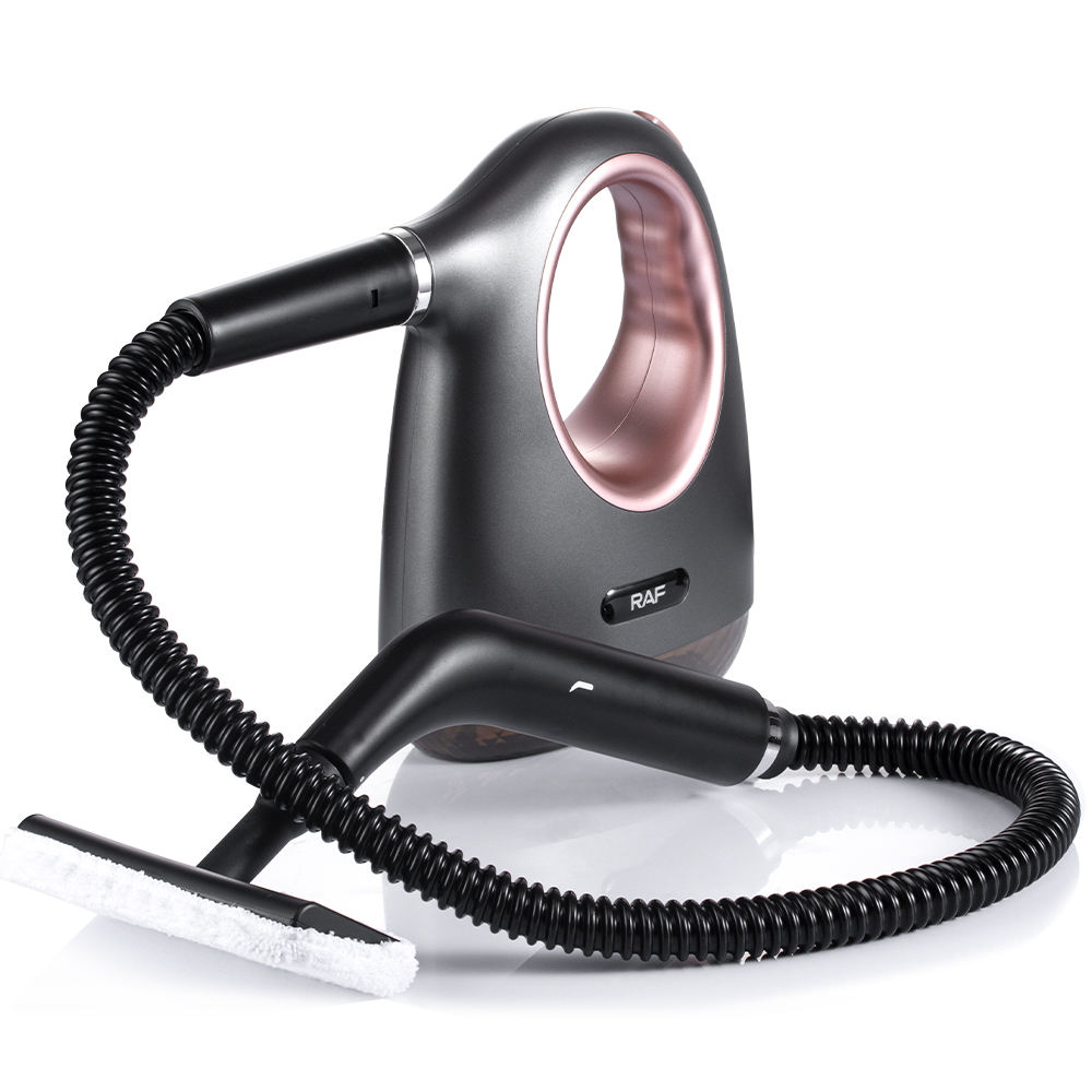 RAF 11 in 1 Steam Cleaner 1350W, 300ml Electric Multi-Surface Steamer –Che mical-Free Deep Cleaning for Home, Kitchen Grease, Bathroom, Carpet & Car Interior